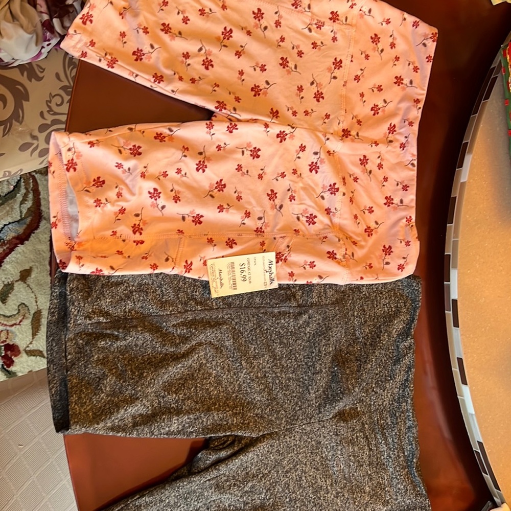 These cotton comfy biker shorts are a size large from Marshalls.